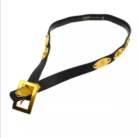 Chanel Camellia flower 18k gold plated belt - Picture 6 of 8